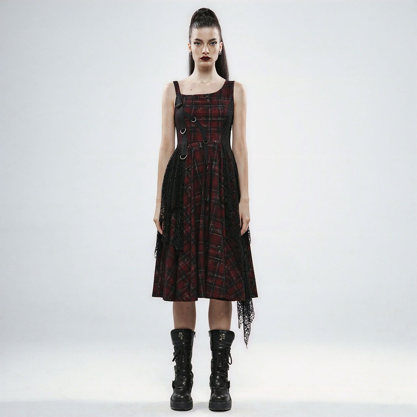 You'll Go Far Dress Red/Black