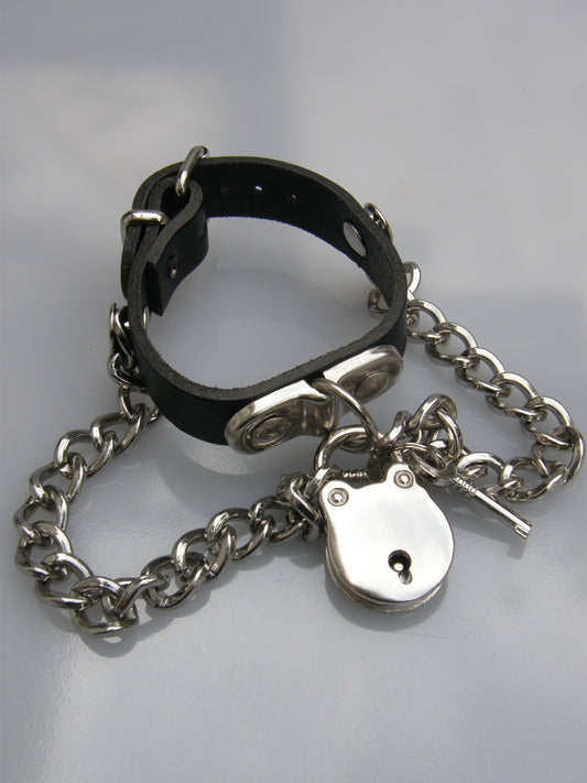 Polsband Padlock & Chain