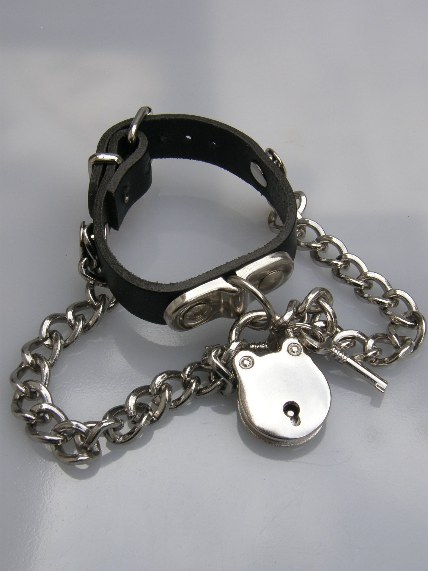 Polsband Padlock & Chain