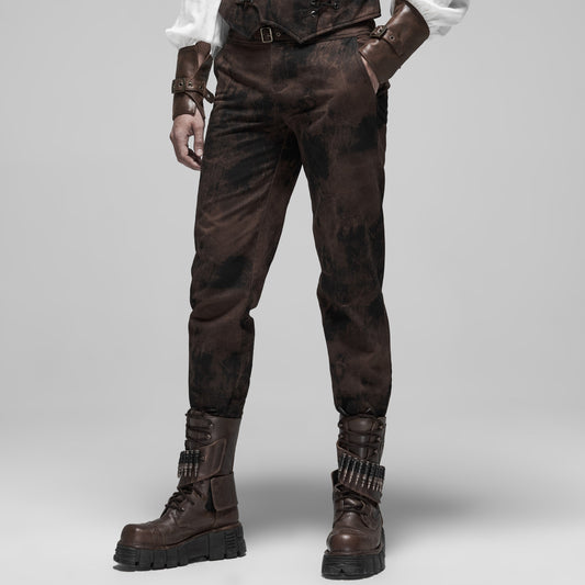 Exhausted Trousers Brown