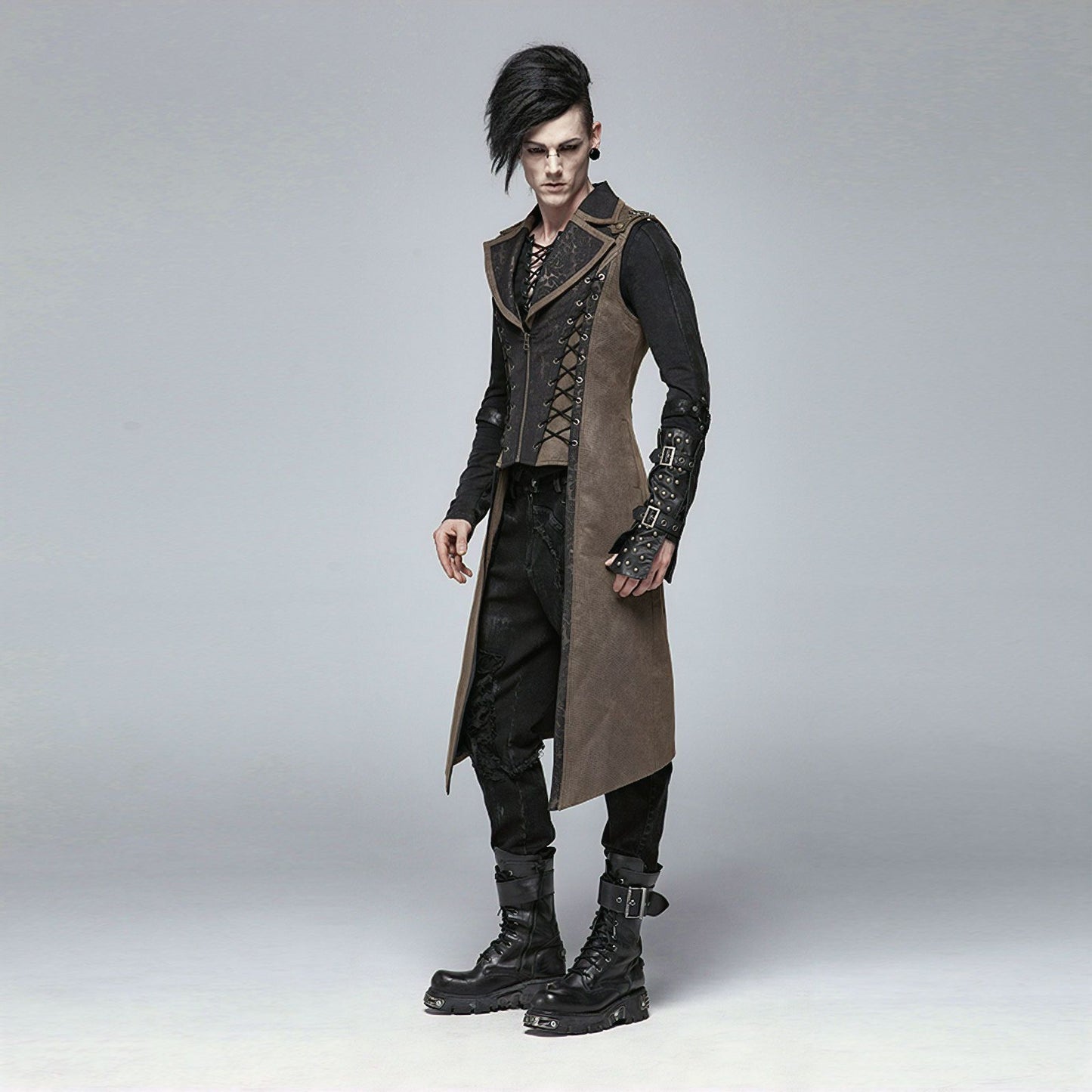 Stay Here Waistcoat Bruin