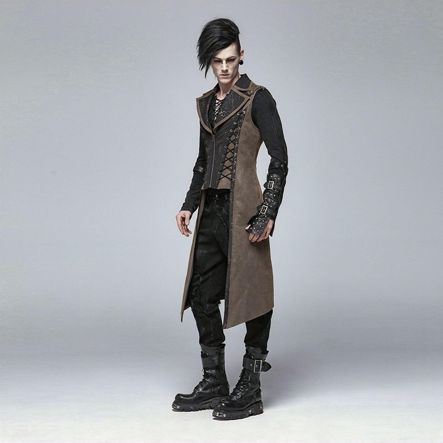 Stay Here Waistcoat Bruin