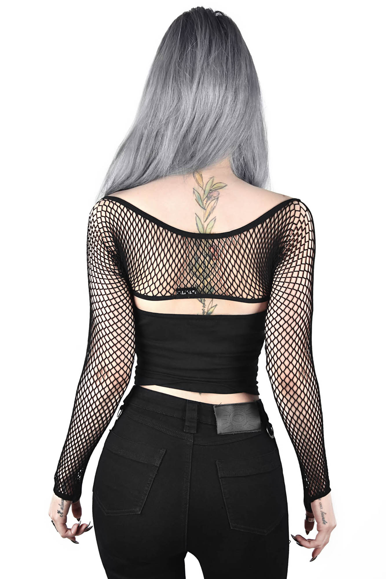 Killstar Bite Me Fishnet Bolero