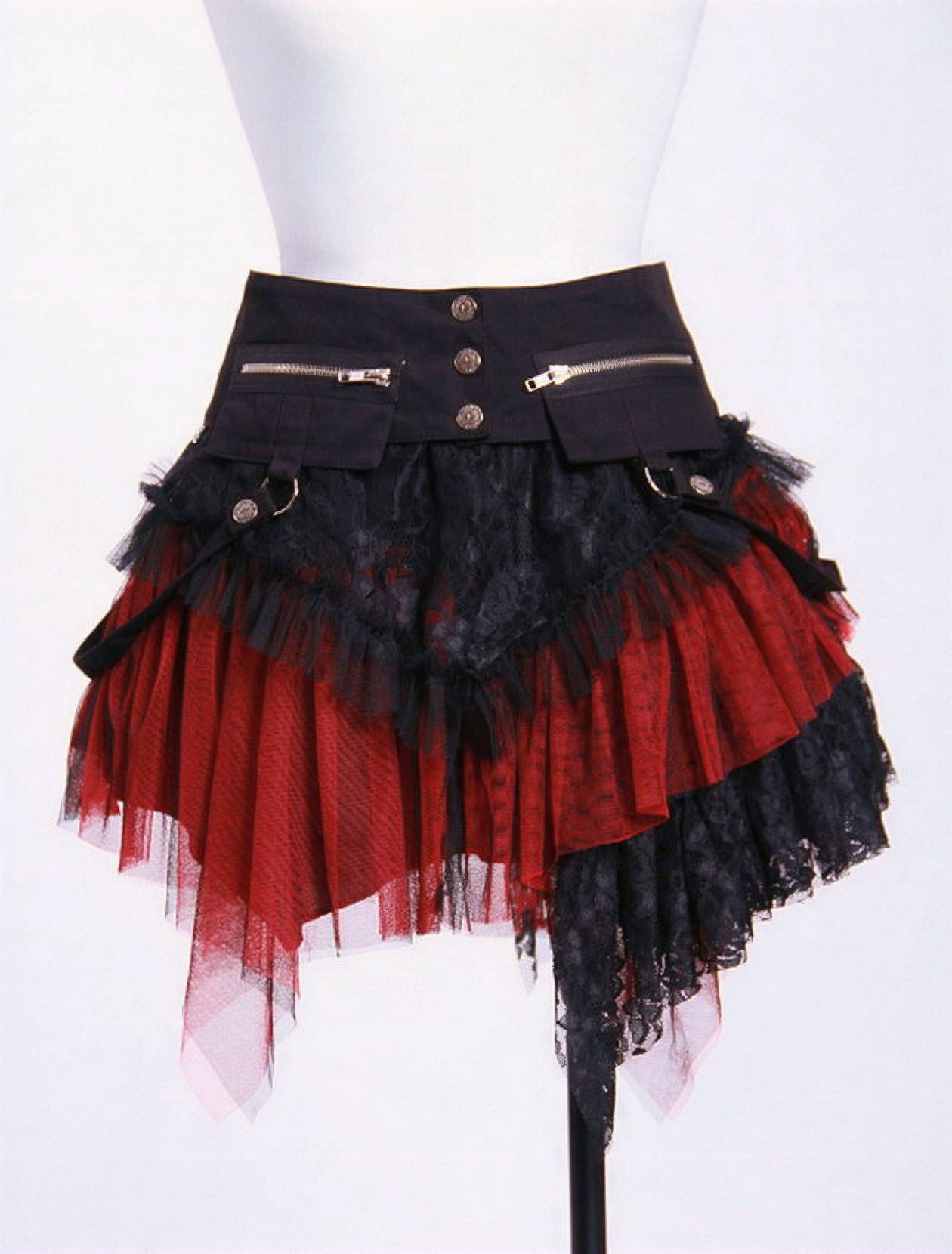 Pulse Rok Zwart - Rood