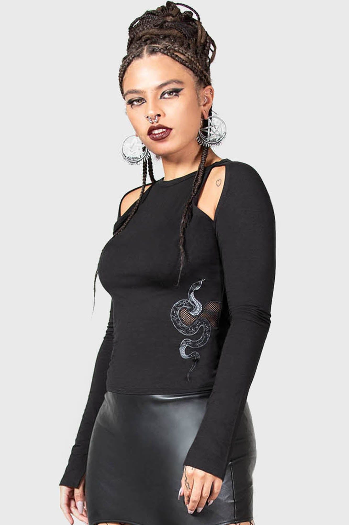 Killstar Femme Fangs Top