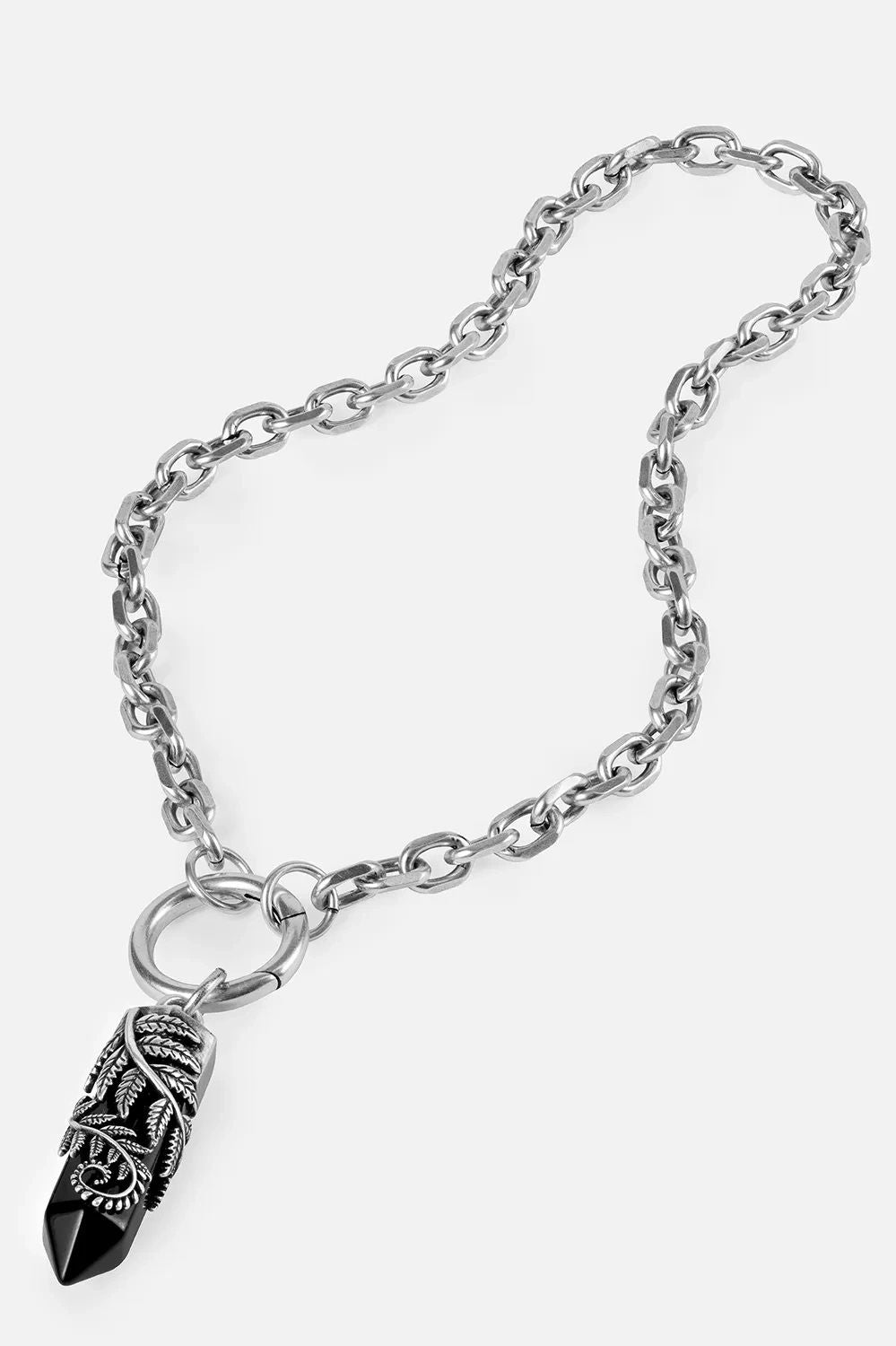 Crystal Fern O-ring Halsketting II