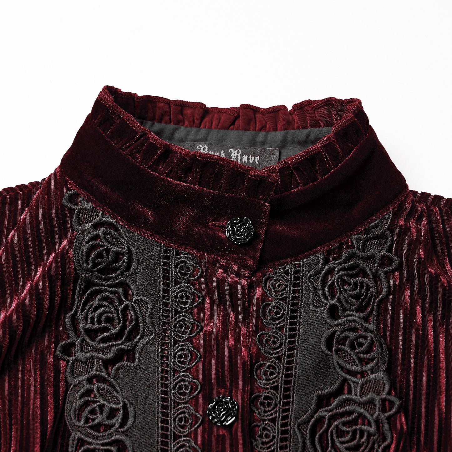 Hold Me Blouse Rood - Zwart