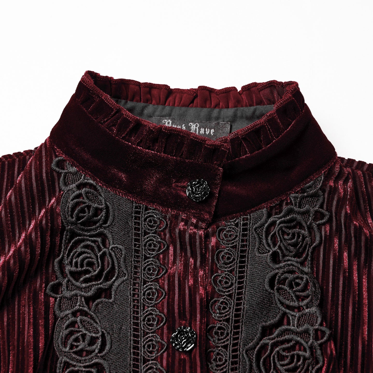 Hold Me Blouse Rood - Zwart