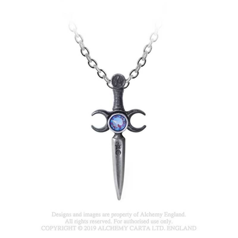 Alchemy Gothic Athame Pendant - Necklace