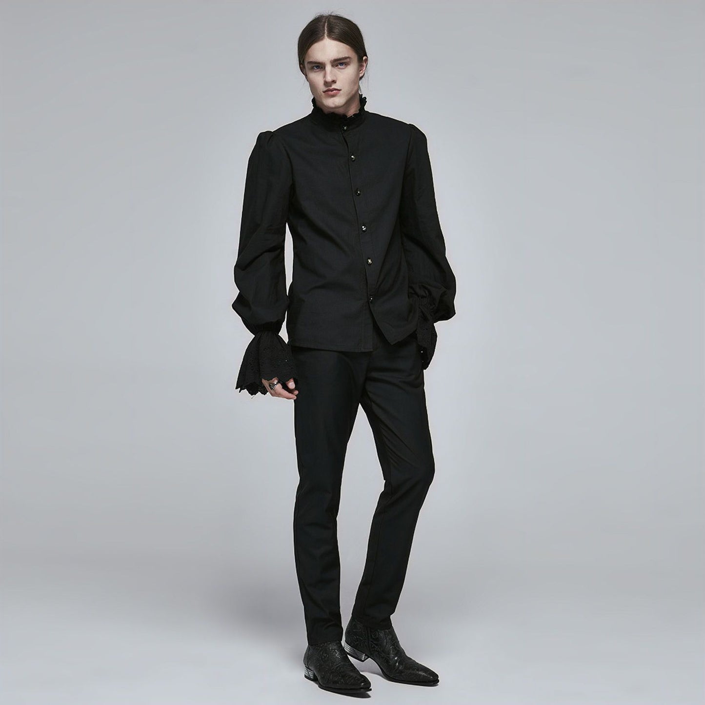 Stand Up Shirt Zwart
