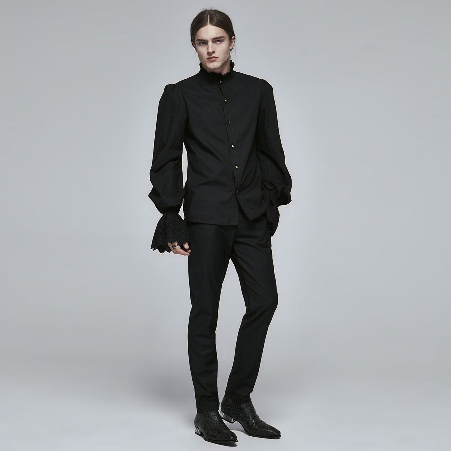Stand Up Shirt Zwart