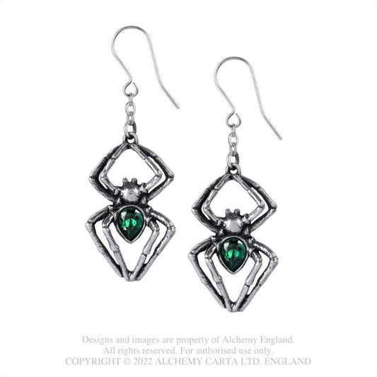 Emerald Venom Oorbellen