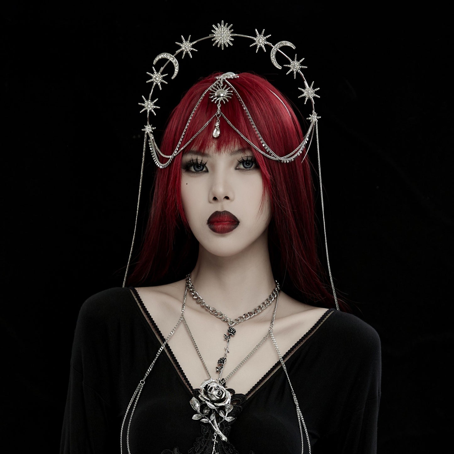 Sun, Moon & Stars Tiara
