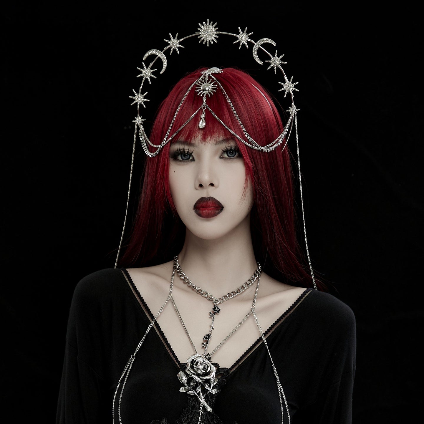 Sun, Moon & Stars Tiara