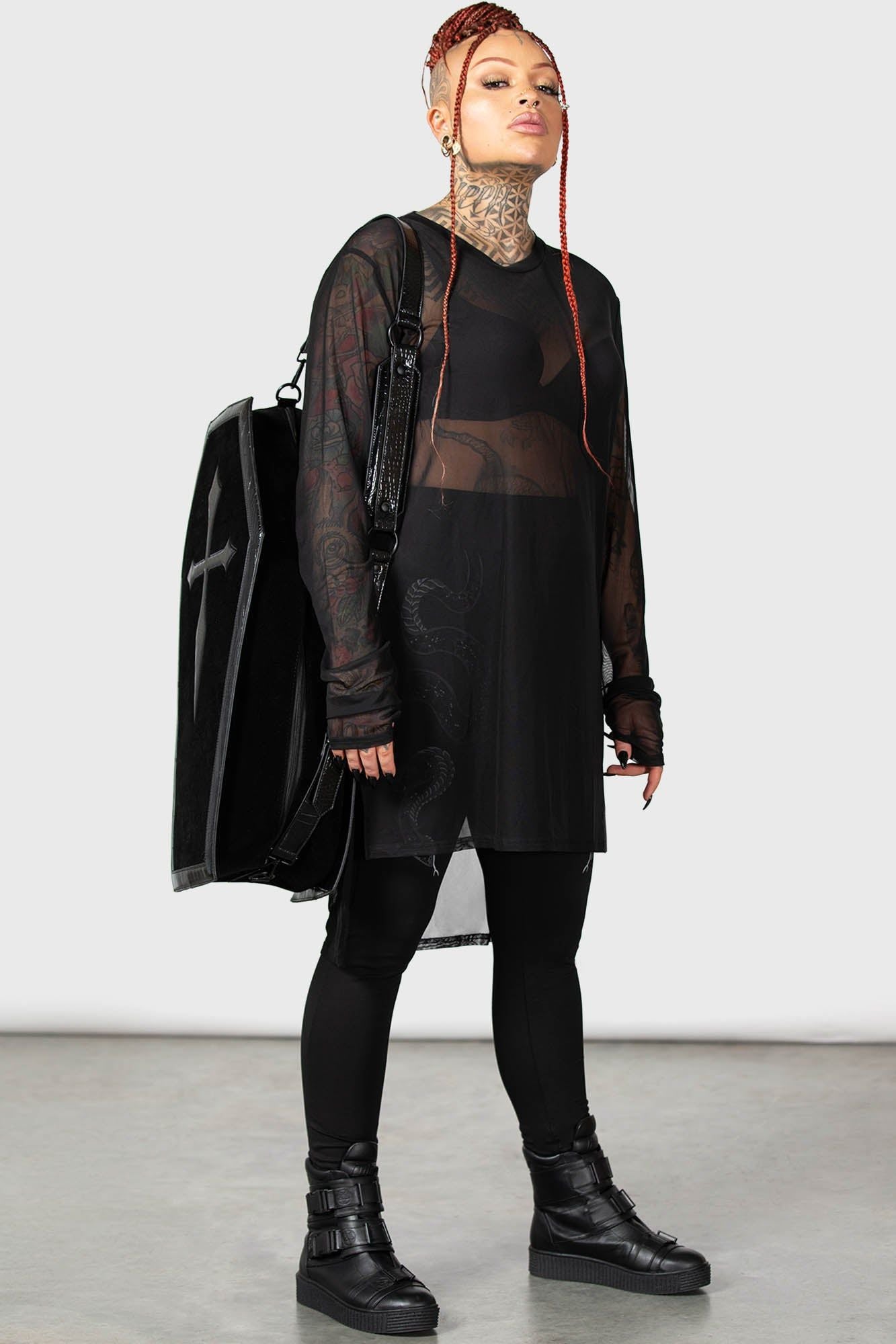 Killstar Malik's Malice Mesh Top