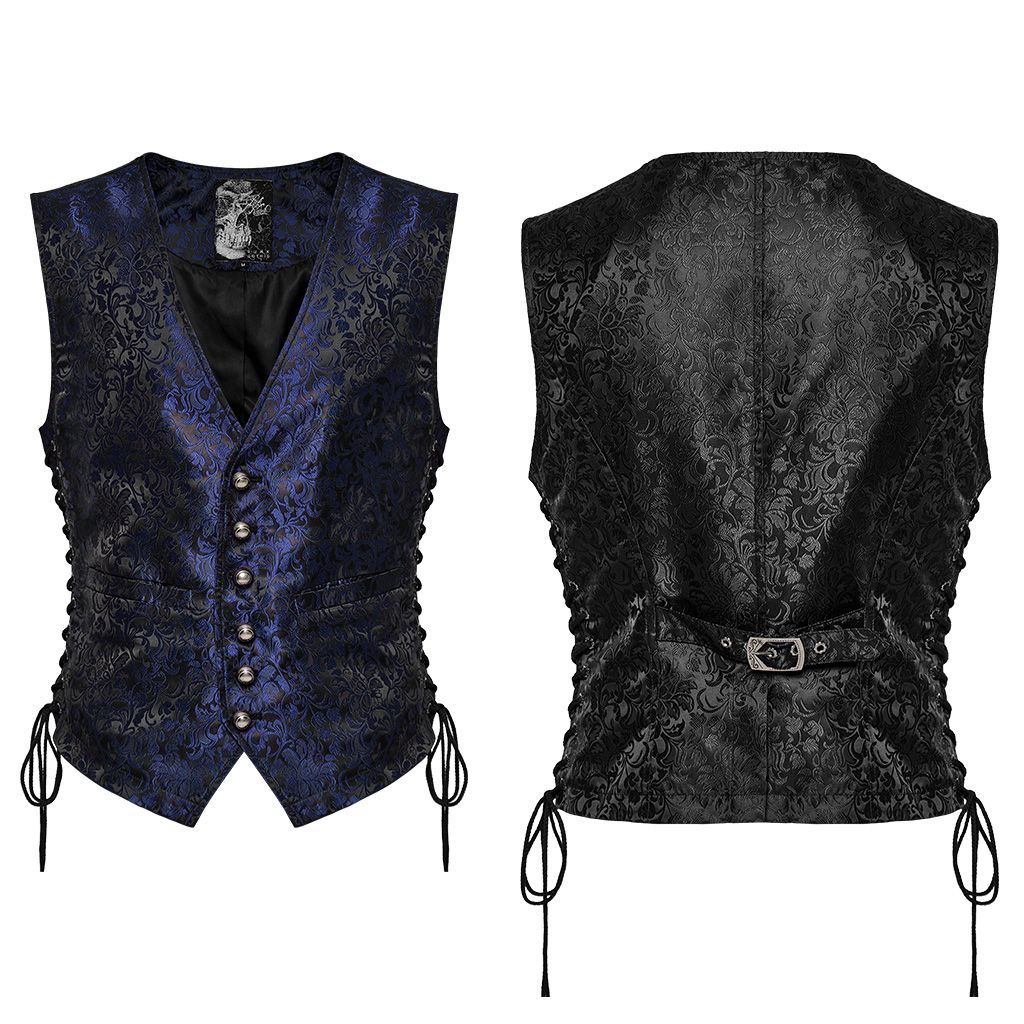 Loud Gilet Blauw - Zwart
