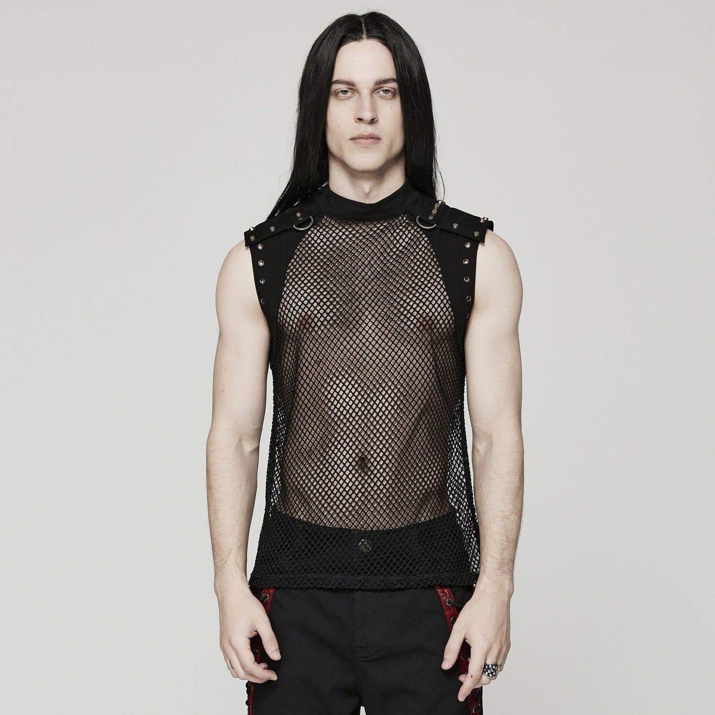 Burning Man Top Zwart