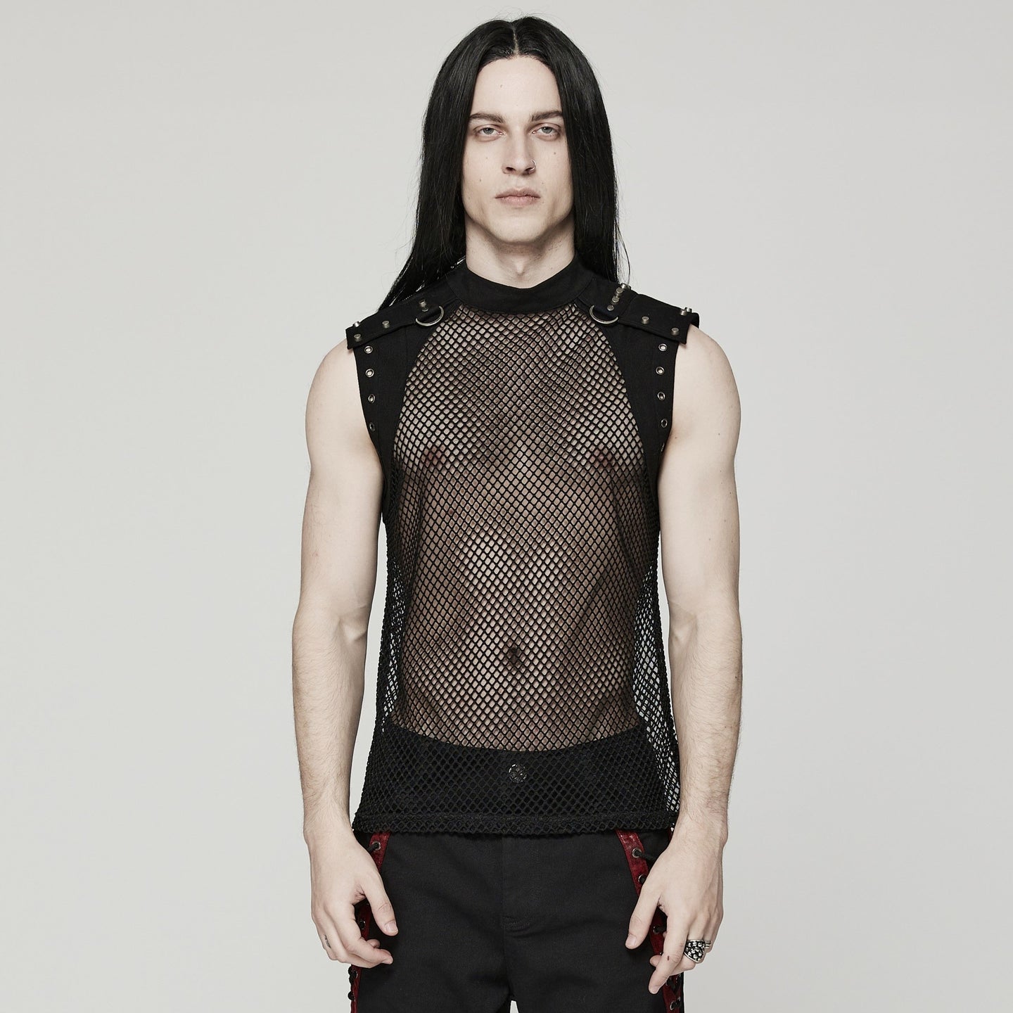 Burning Man Top Zwart