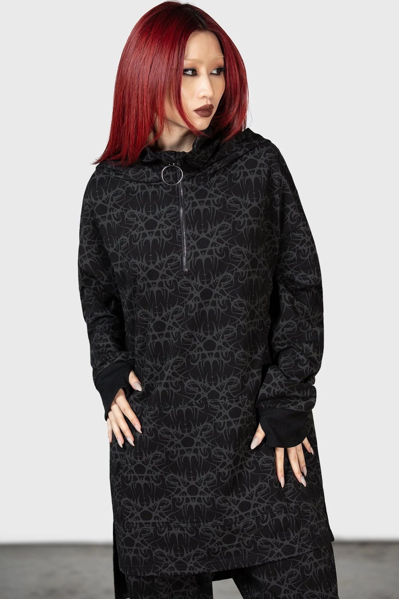 Killstar Cyborg Cell Oversized Hoody