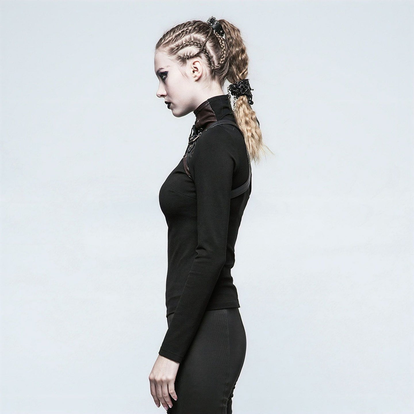 Noticed Top Zwart/Bruin