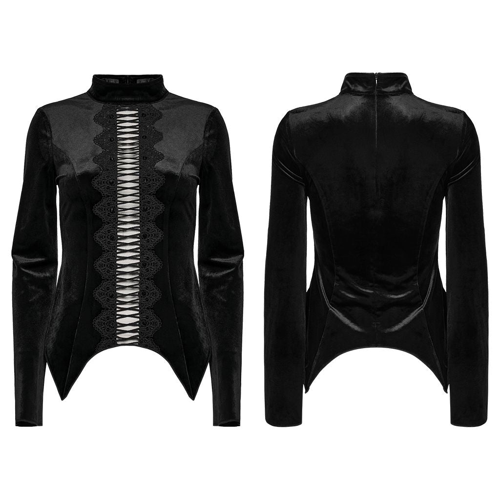Punk Rave Graveyard Glam Top