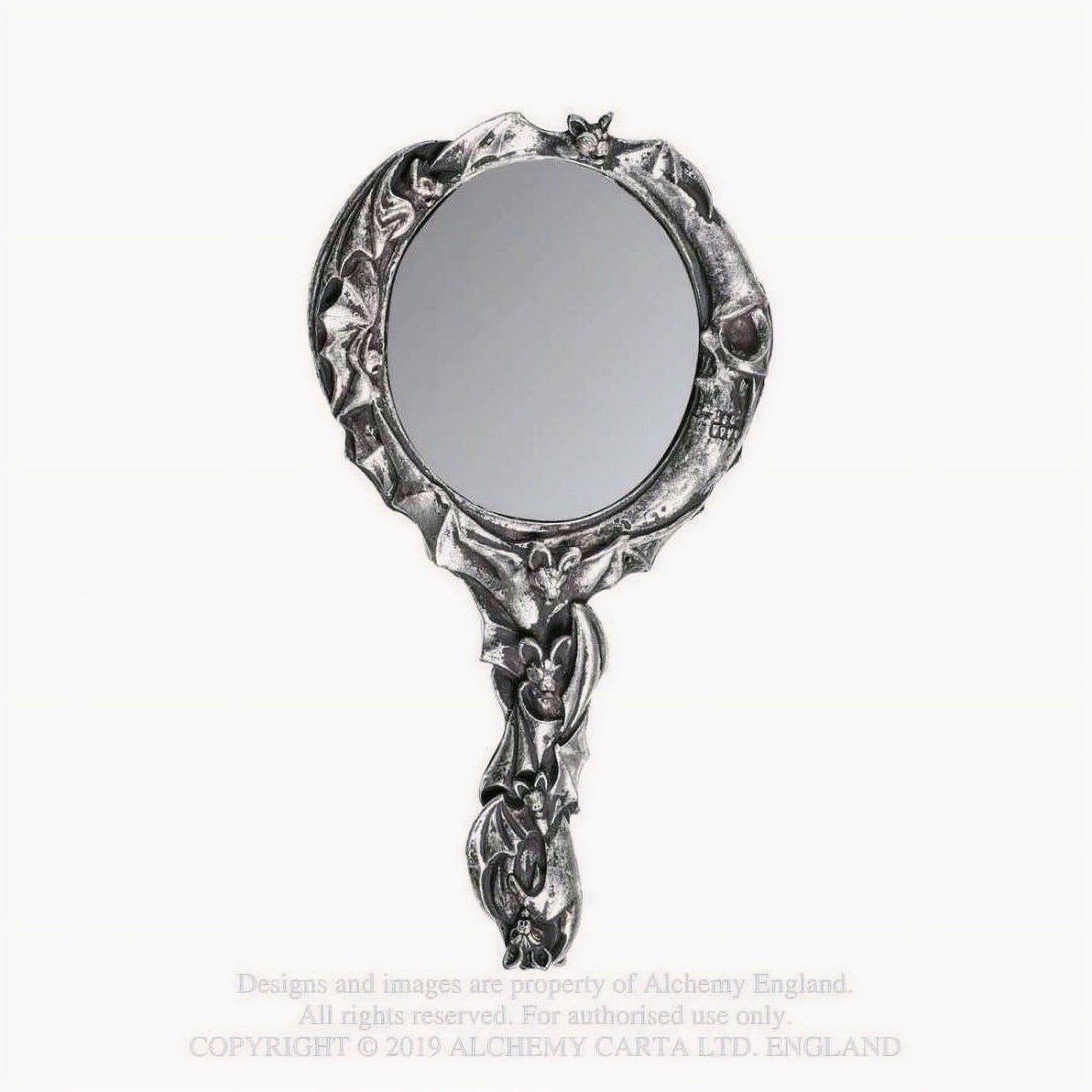 Bat Moon Hand Mirror