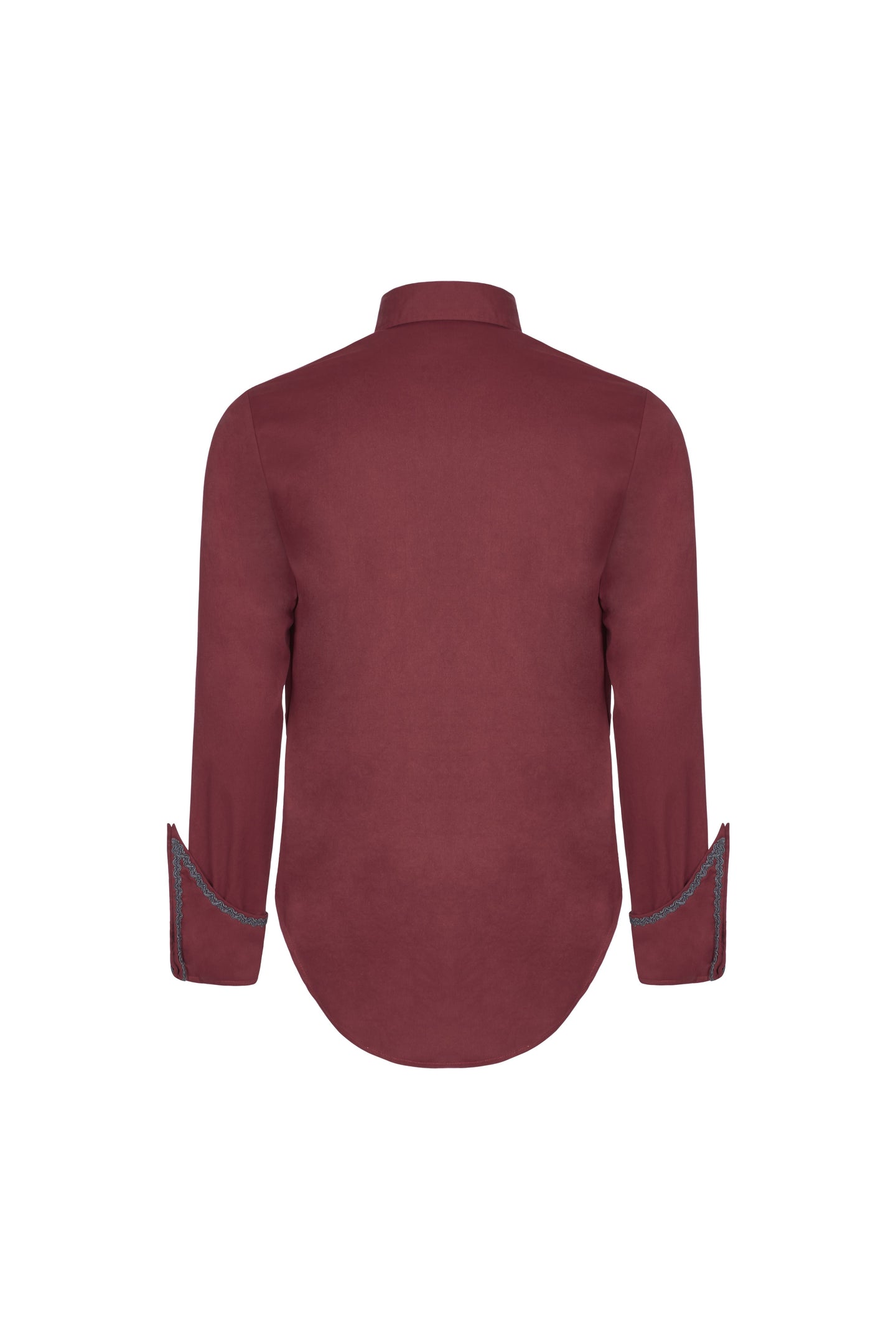 Punk Rave Realm Men's Shirt Wine
