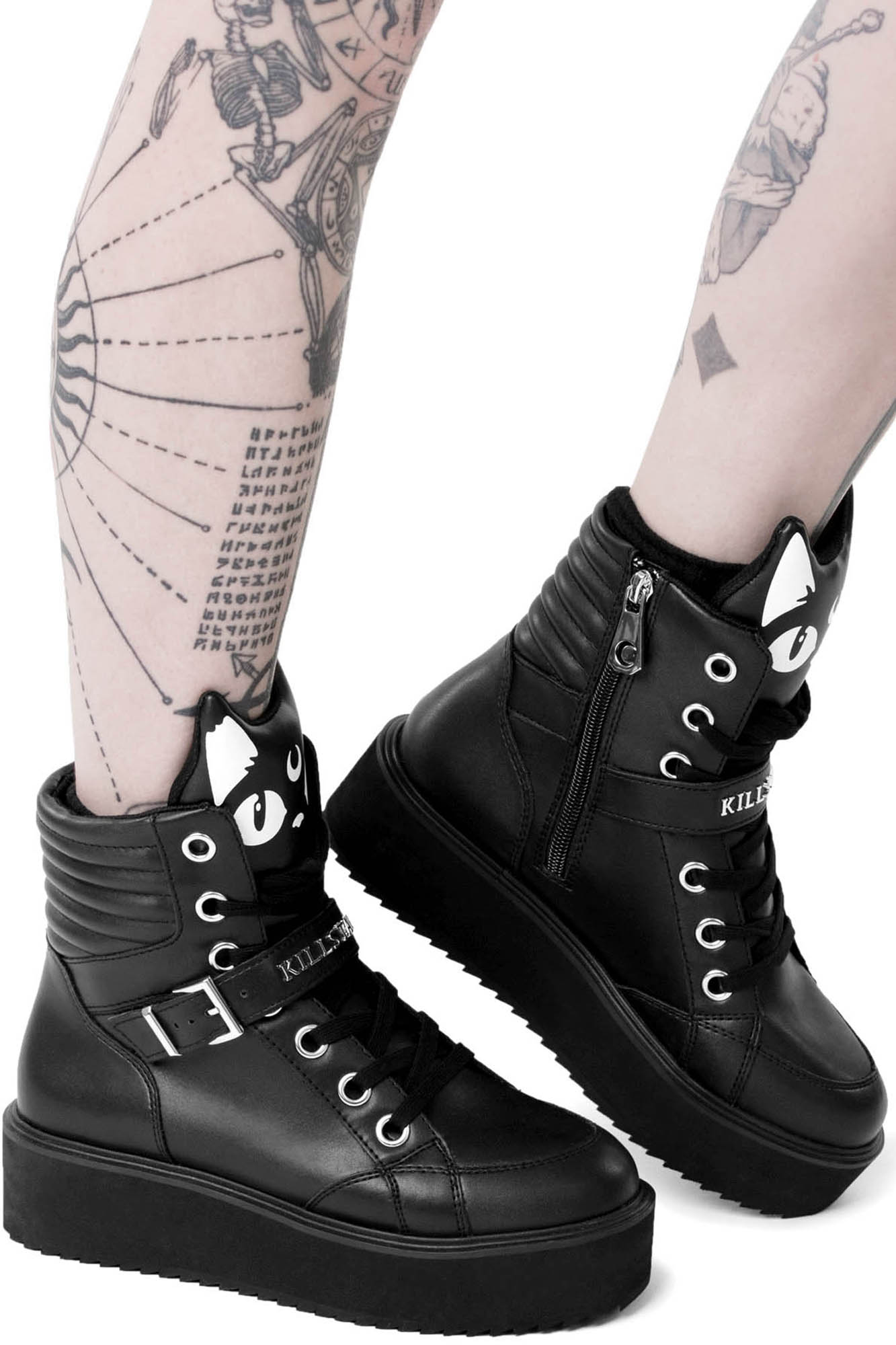 Killstar Keiko Kitty High Tops