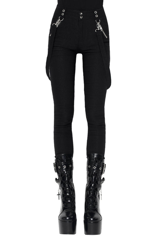 Killstar Jagger Zip Broek