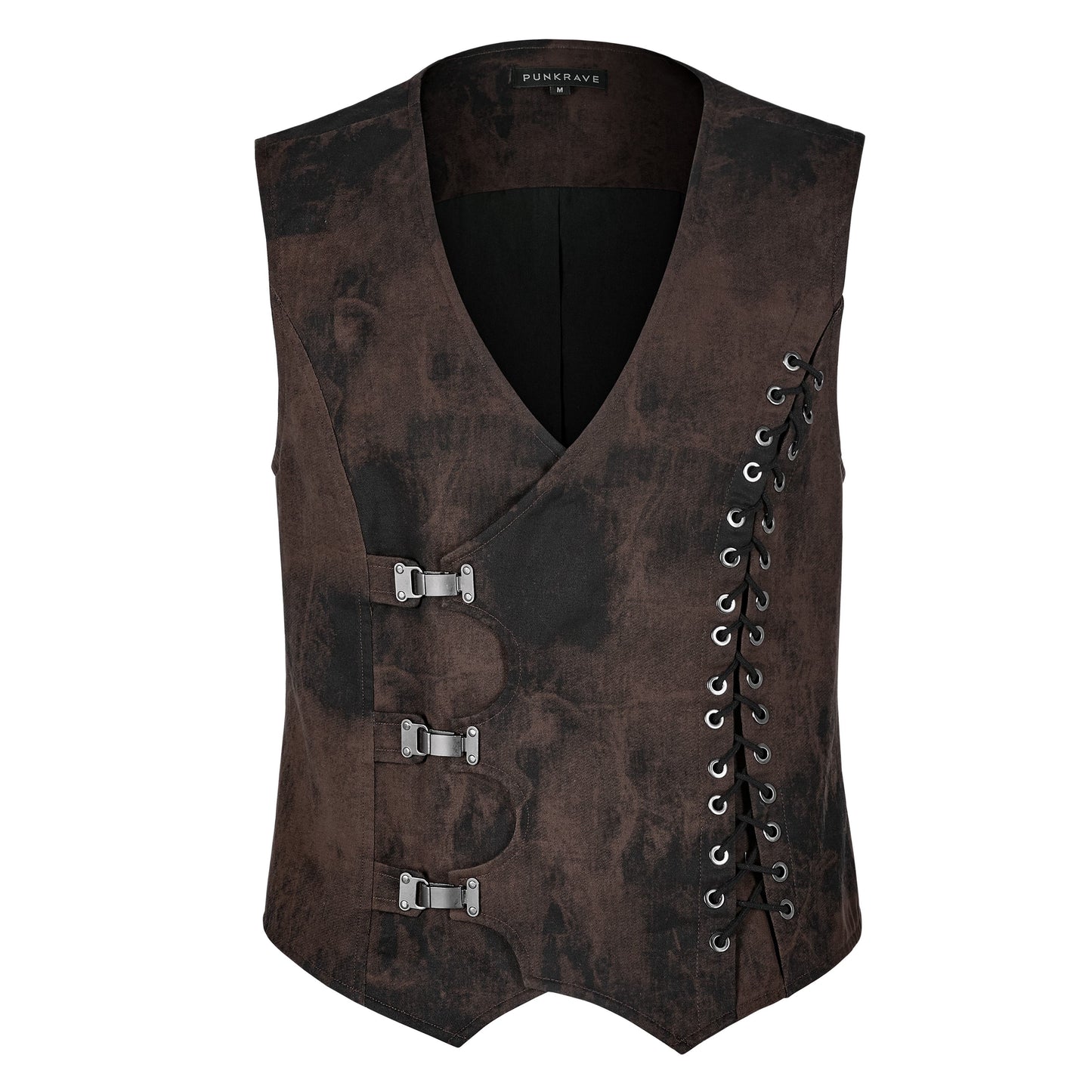 Exhausted Vest Brown