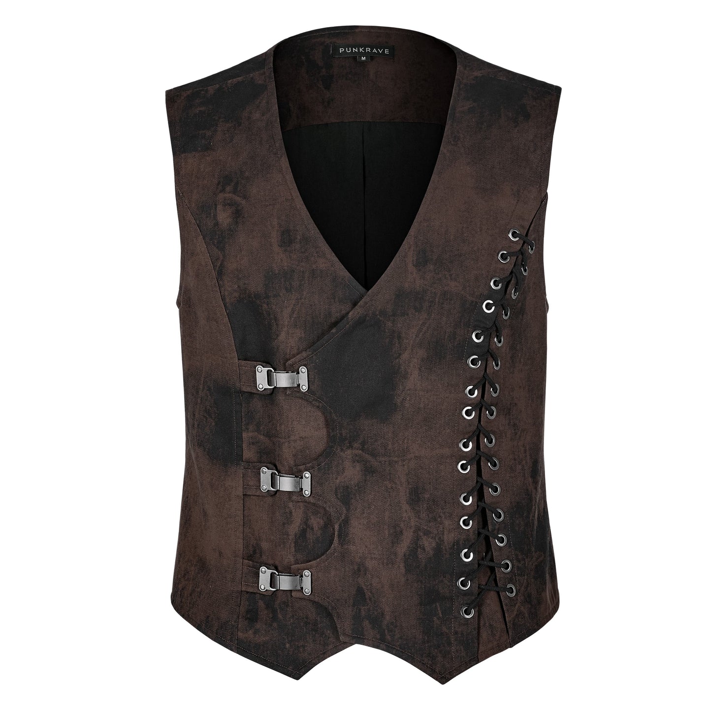 Exhausted Vest Brown
