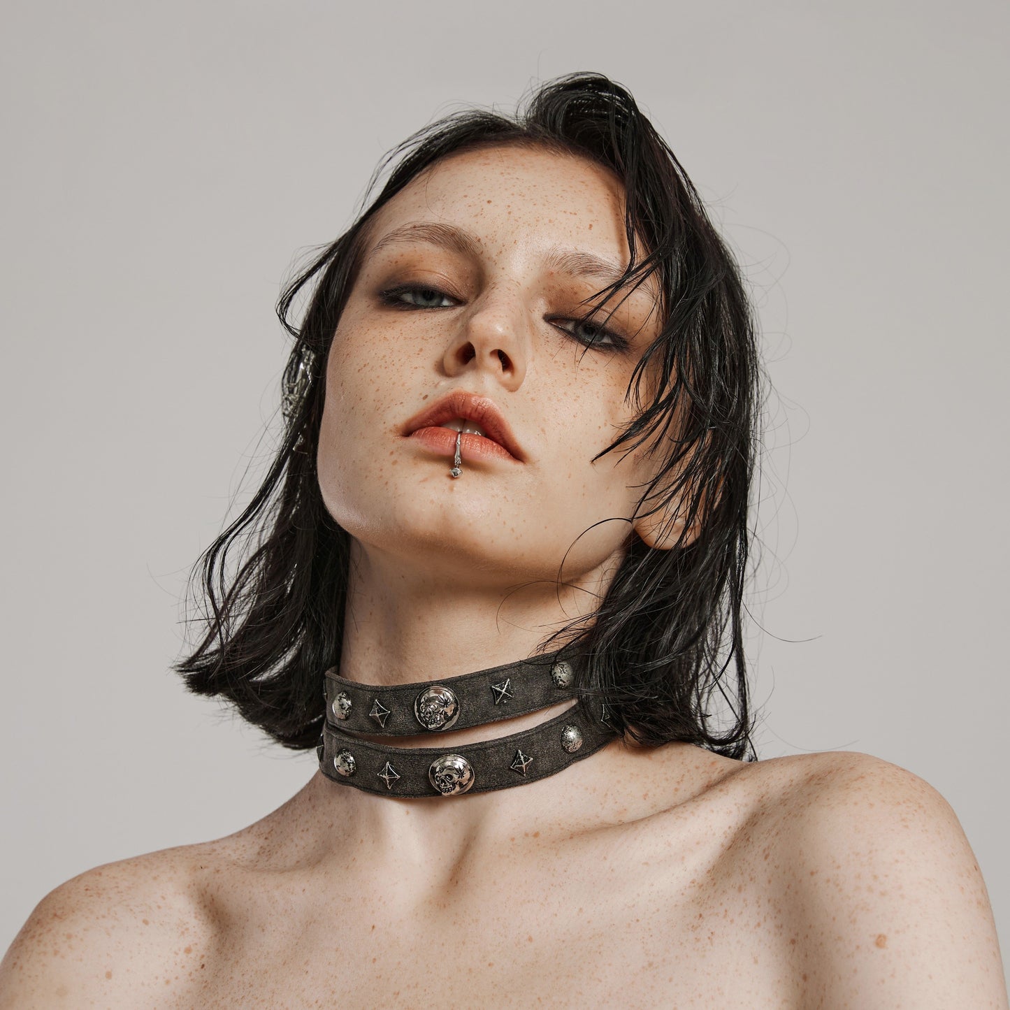 Lead Me Halsband Grijs