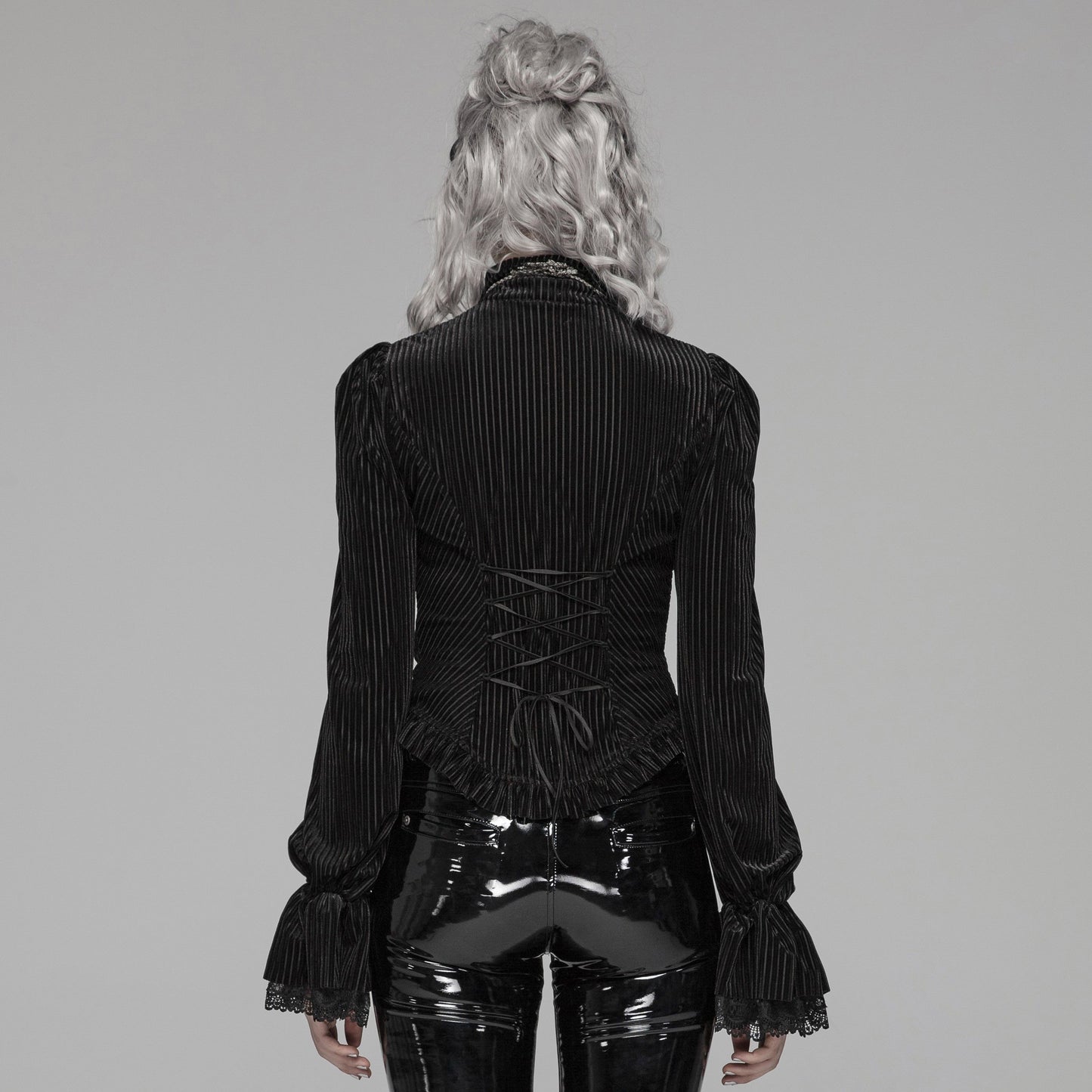 Punk Rave Take the Blame Blouse Zwart