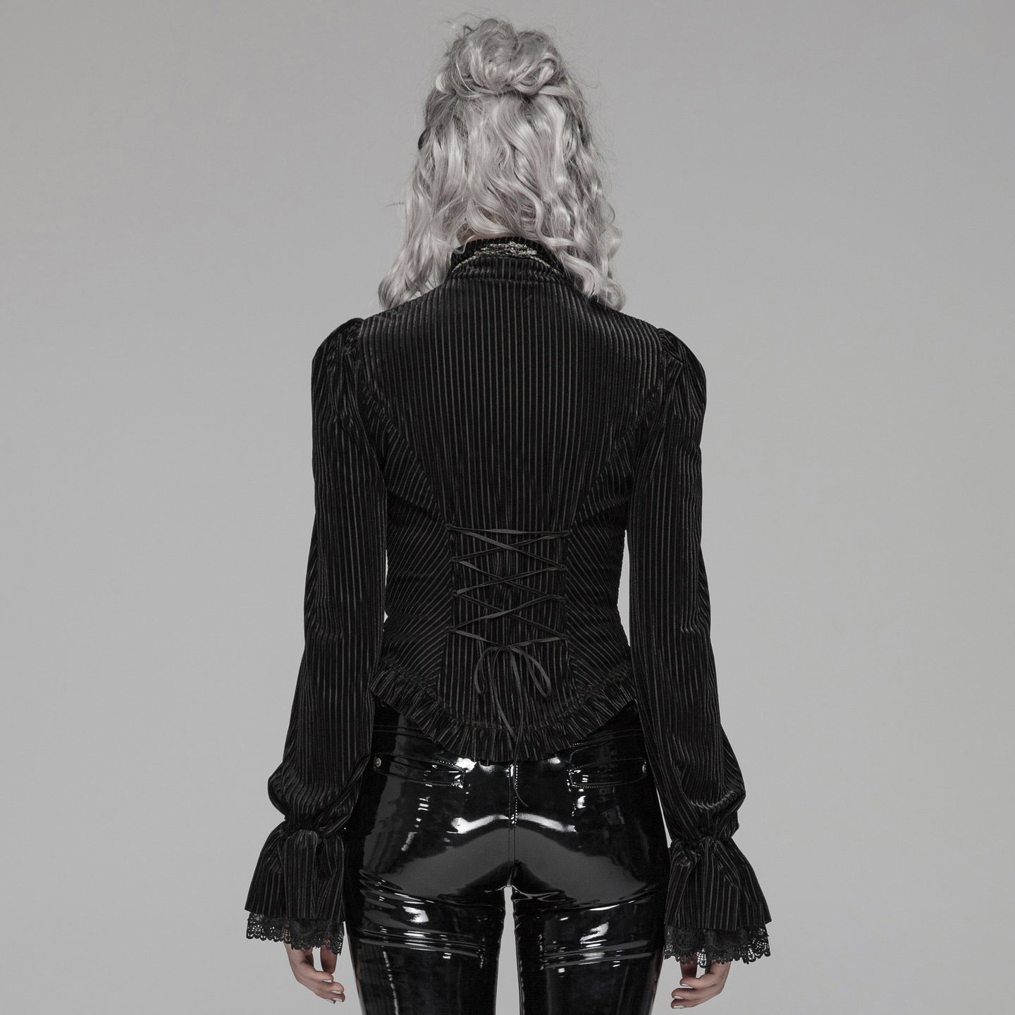 Punk Rave Take the Blame Blouse Zwart