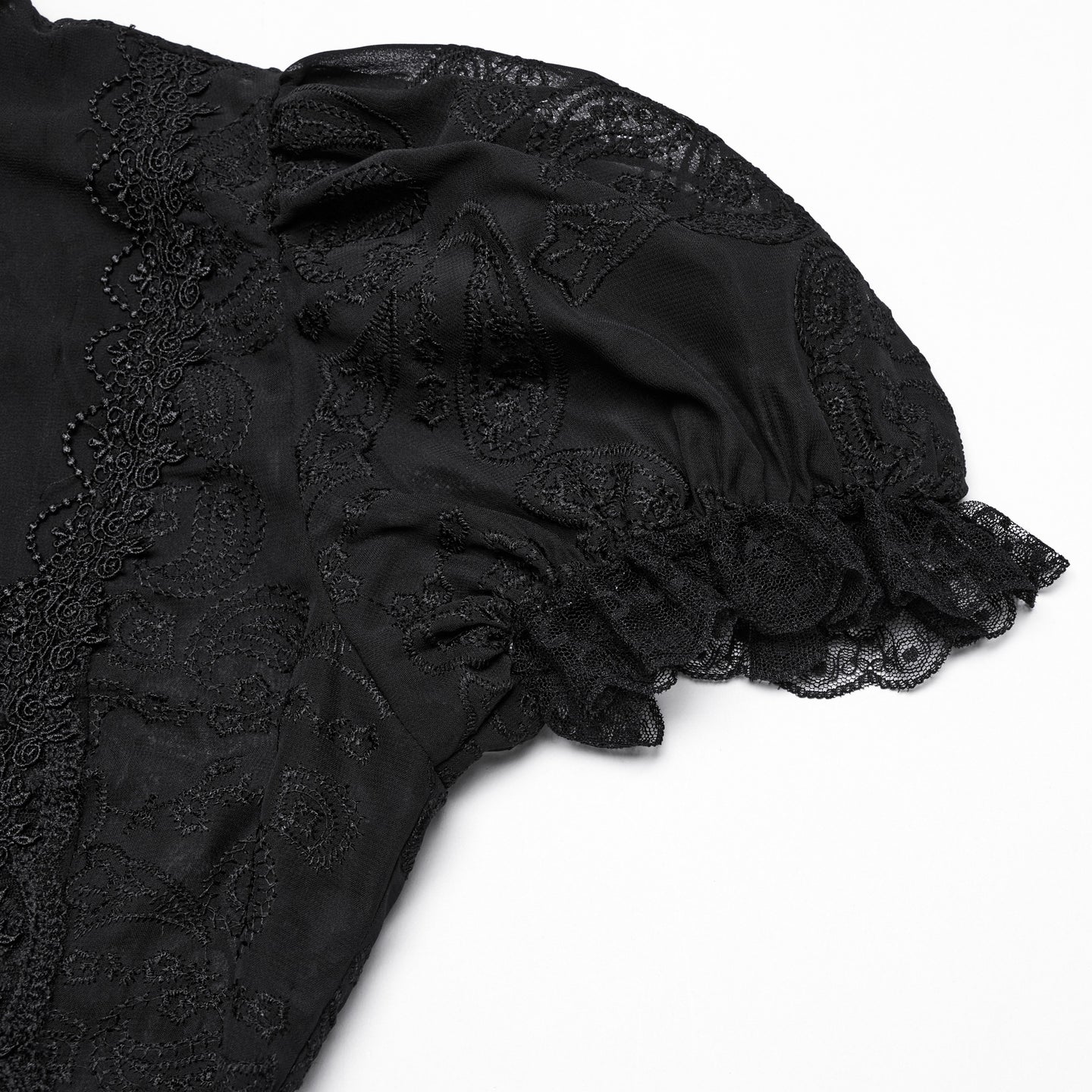 Words Can Hurt Blouse Zwart