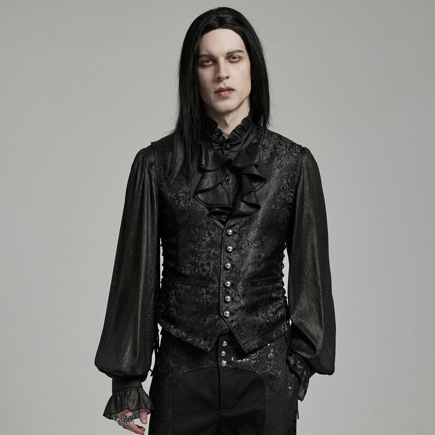 Punk Rave Loud Gilet Zwart