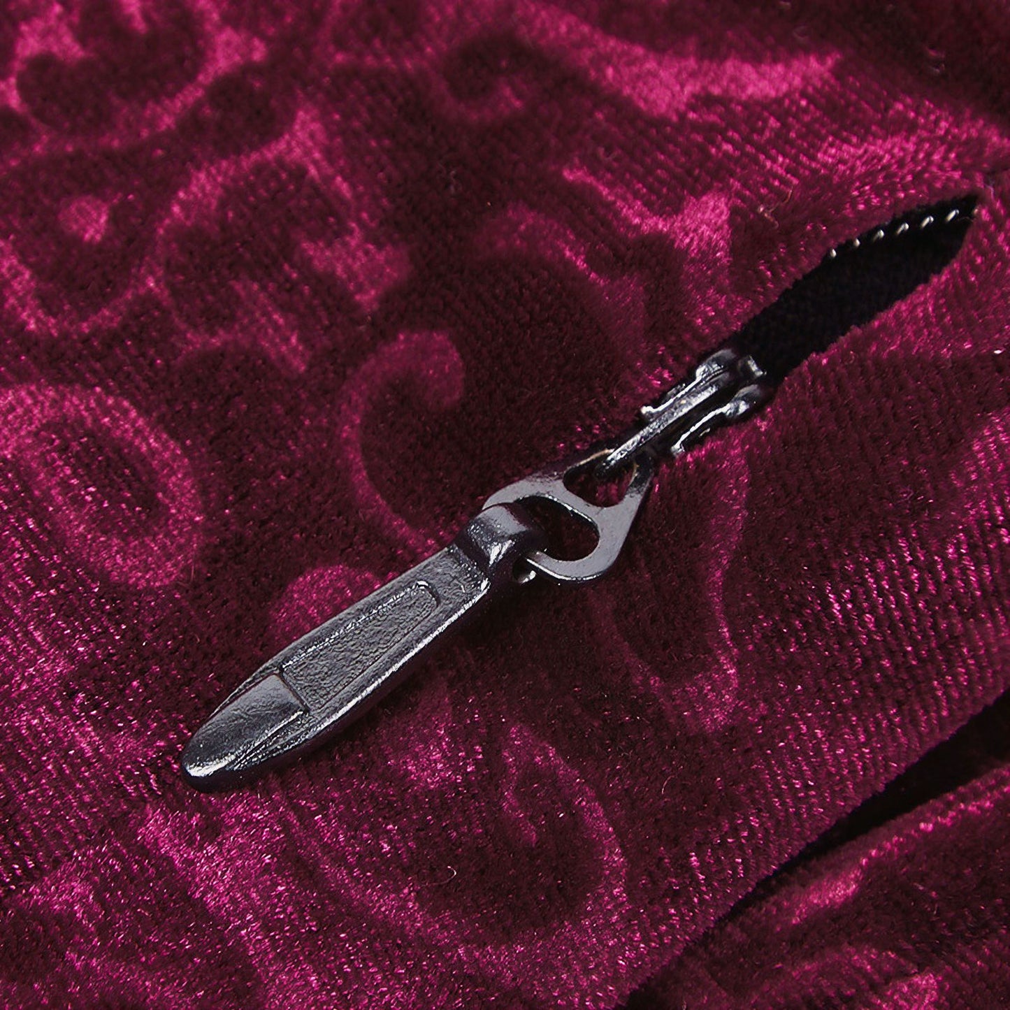 No Illusions Jurk Bordeaux