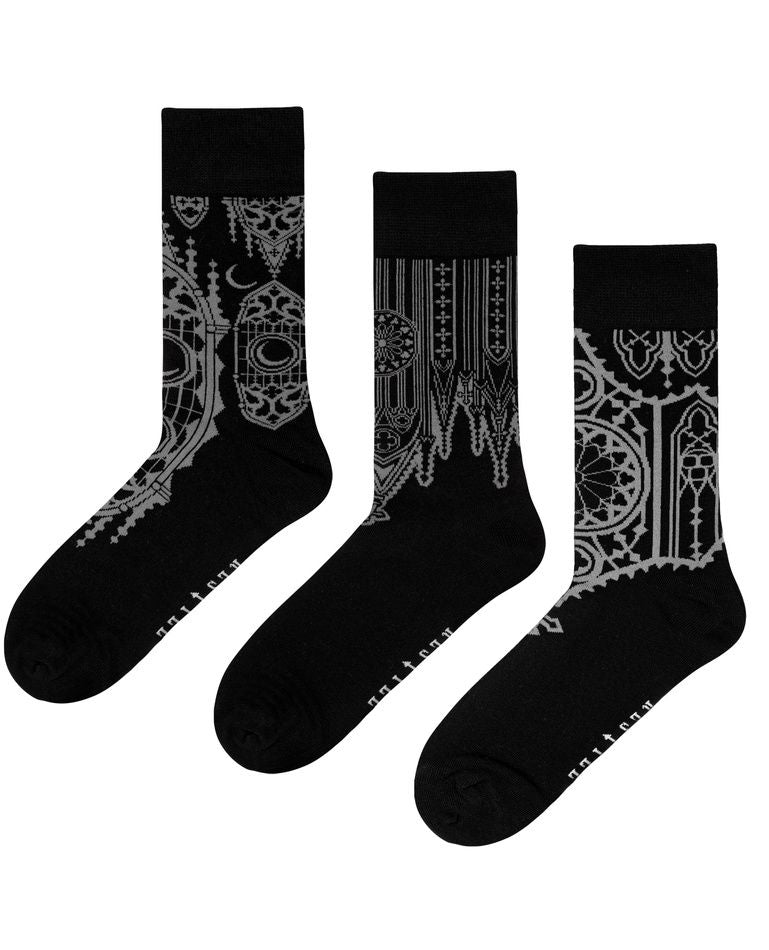 3 Pack Cathedral Sokken Geschenkdoos