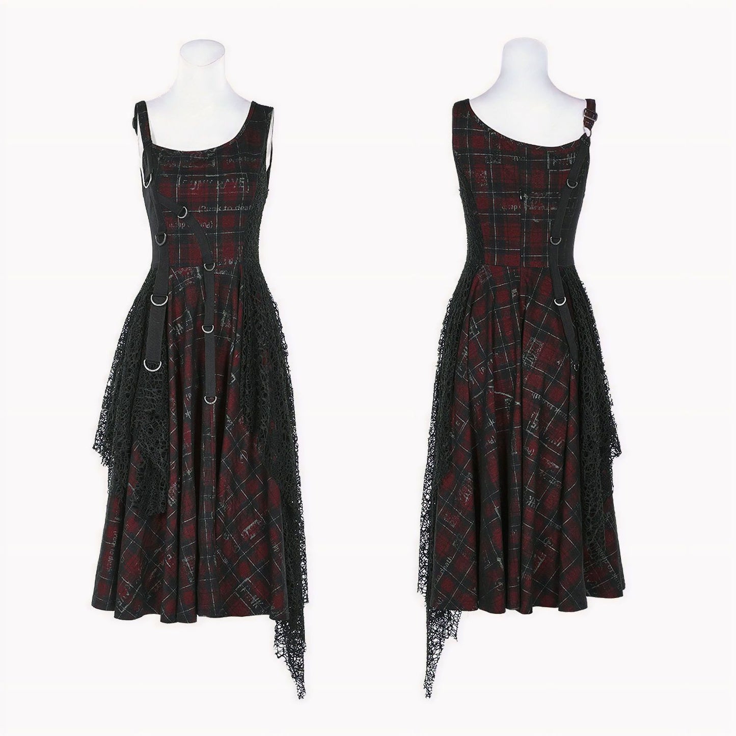 You'll Go Far Dress Red/Black