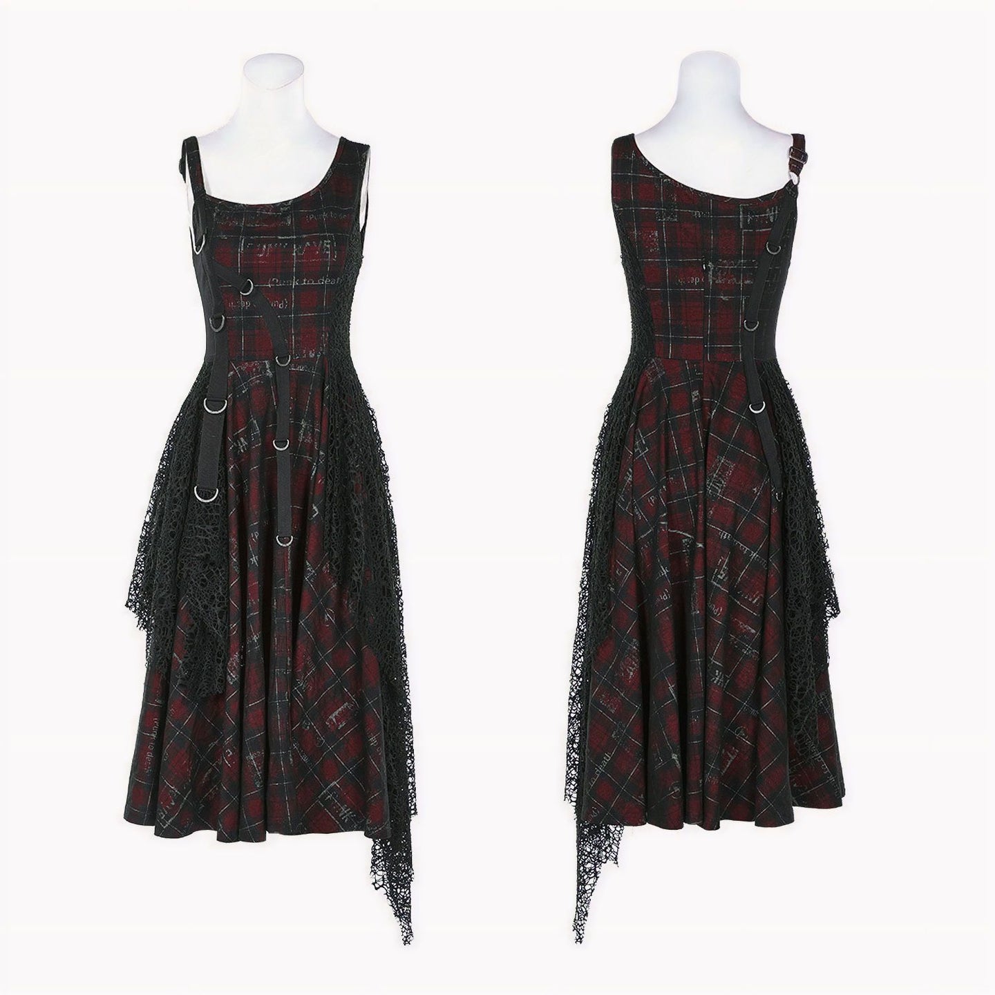You'll Go Far Dress Red/Black