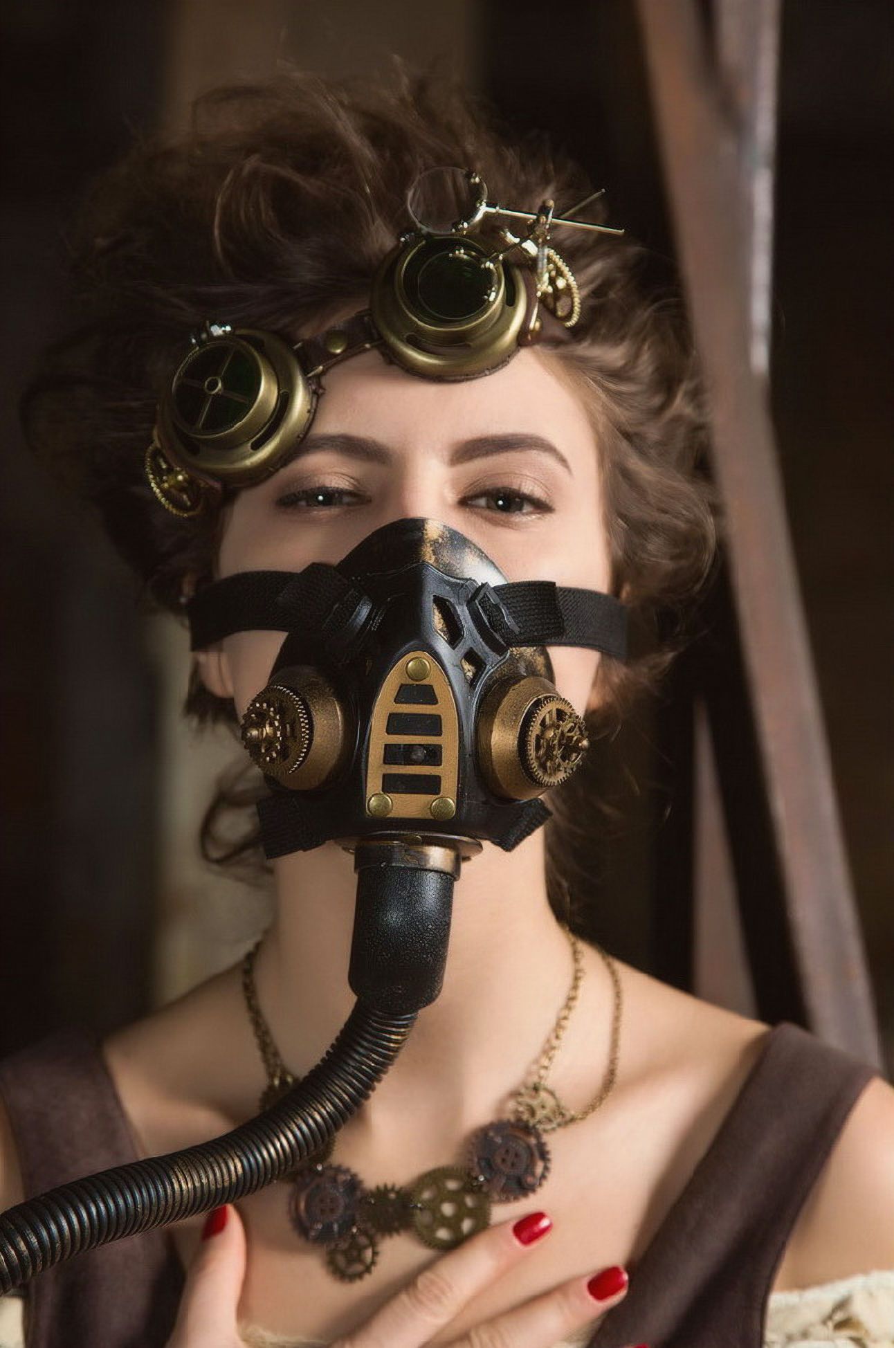 Steampunk Gasmasker