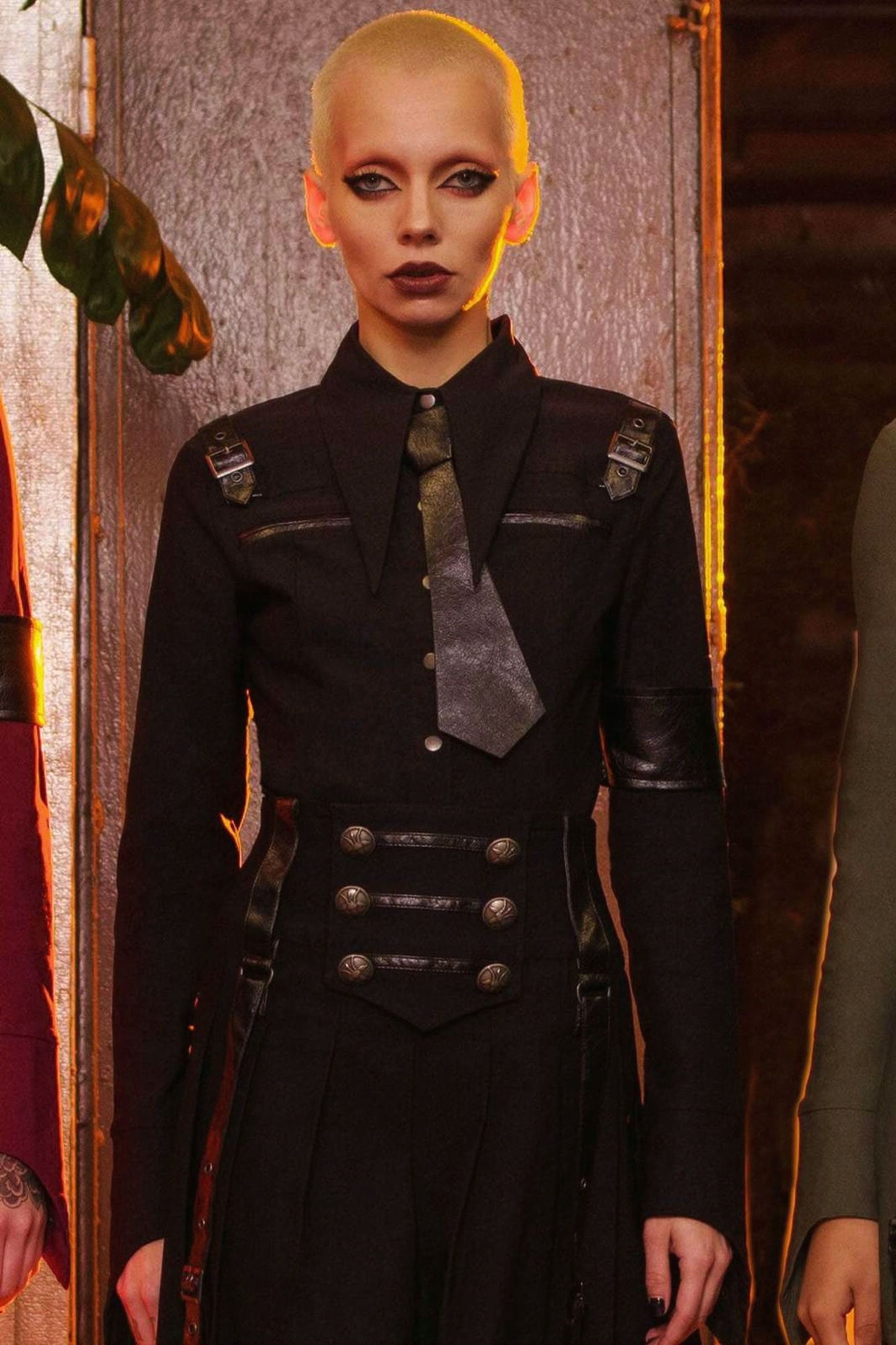 Killstar Dark Academy Minirok Zwart