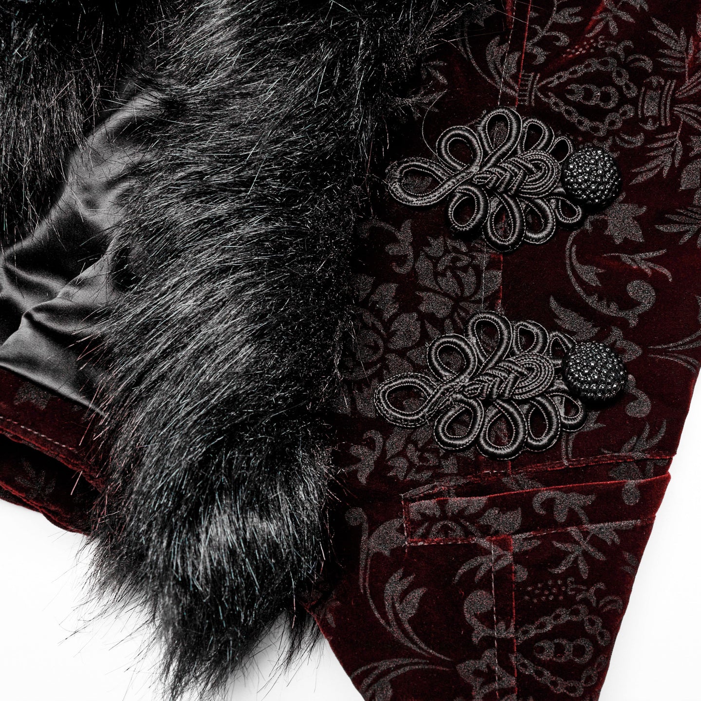 Wanting More Jacket Red - Black