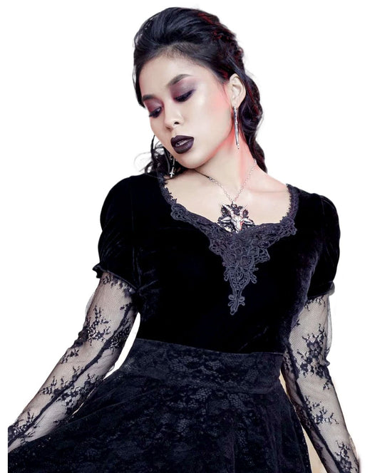 Killstar Spirit Bound Long Sleeve Top