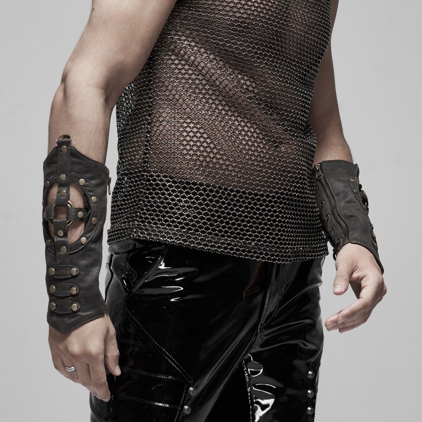 Burning Man Arm Guards Male