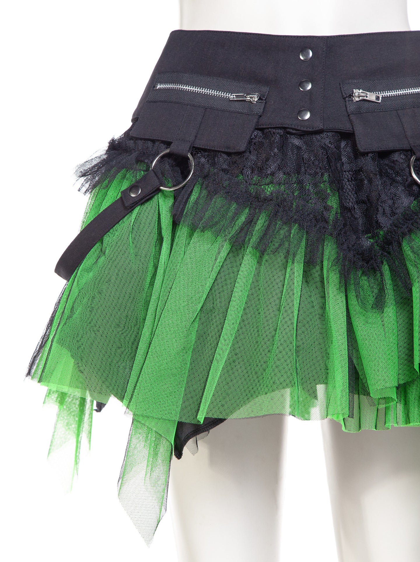 Pulse Rok Zwart - Groen