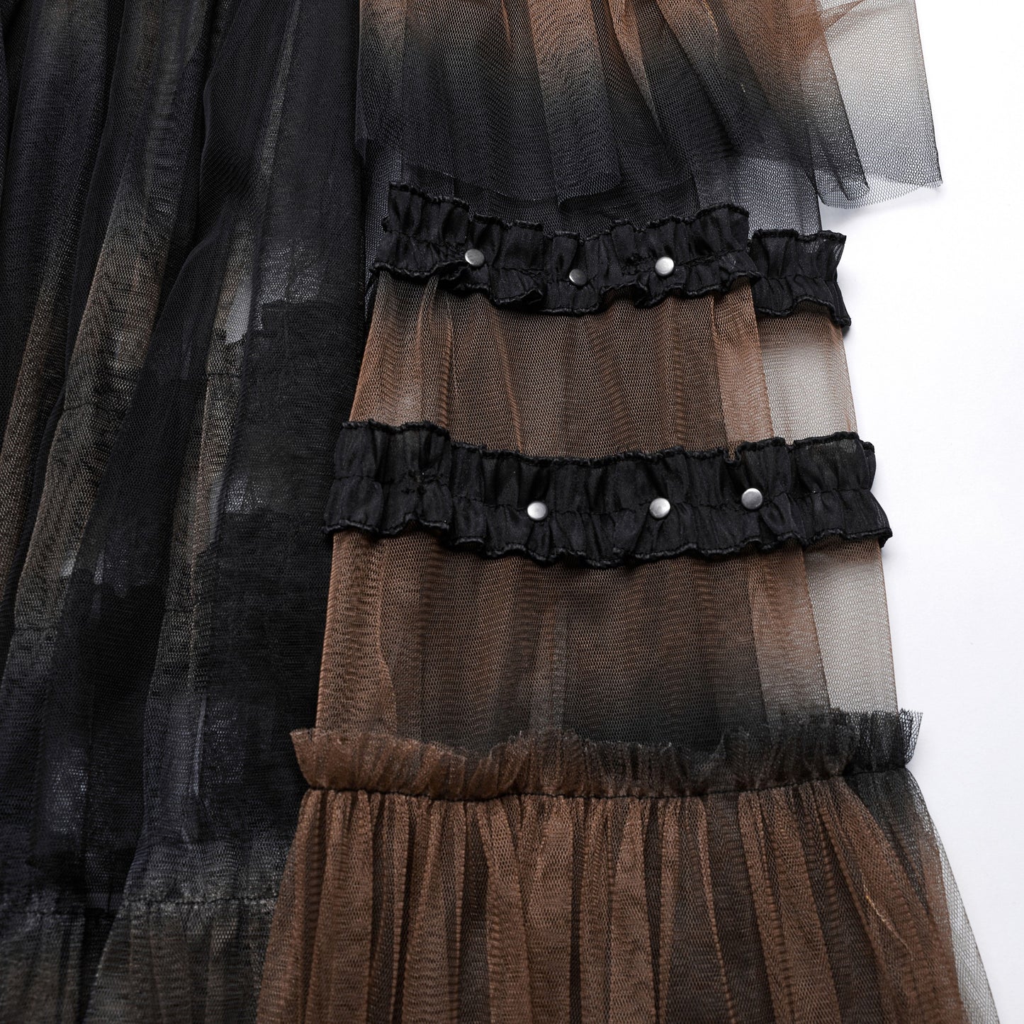 Reason Why Overskirt Black - Brown