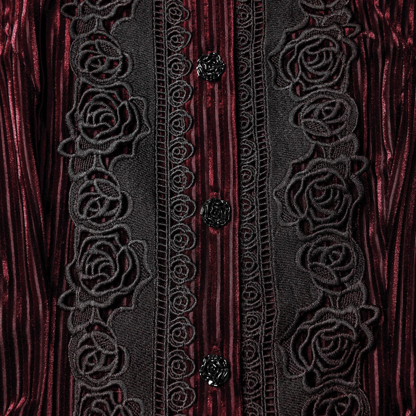 Hold Me Blouse Rood - Zwart