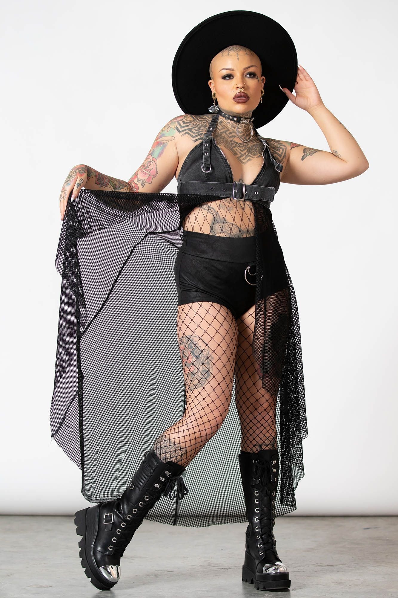 Killstar Oriana Mesh Duster