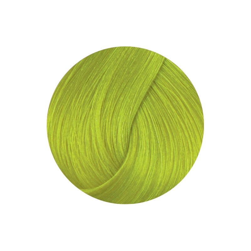 Fluorescent Lime Semi-Permanent Hair Colour